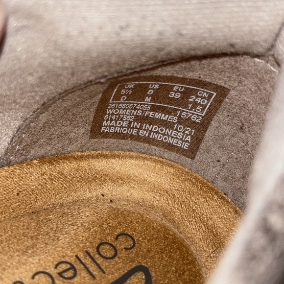 Clarks‎ Kayleigh Cove Taupe Metallic Women's Shoes US Size 8 M Comfort - Picture 9 of 9